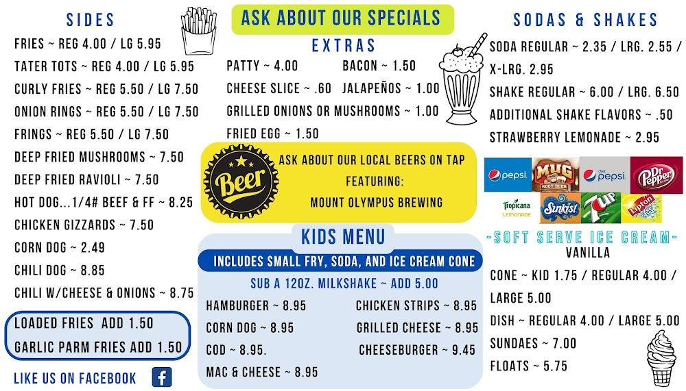 Bears Den Menu image 3